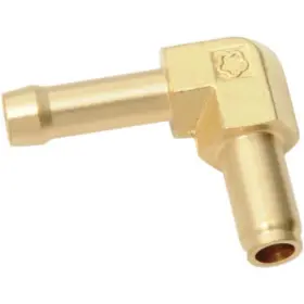 27371-76 Drag Specialties Fuel Inlet Fitting 1/4 Inch For Harley Davidson Kehin Carb