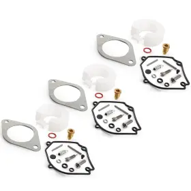 6h1-w0093-01-00 Dreamhighhusa 550735157000 Carburetor Carb Repair Kit 3x For Yamaha Outboard 2t 75 80 90hp