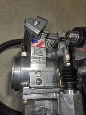 8223 Edelbrock Qwik Silver Carb With K&n Air Filter Harley Big Twin Sportster