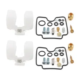 Efmotorshop 550752332268 For Yamaha V-star 1100 Xvs1100 1999-2005 Carburetor Repair Kit Air Screw Float
