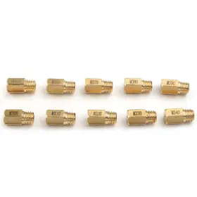 Enen-tradingusa 612027851321 10x Hex Style Main Jets Kit For Mikuni Vm Tm Tmx Carburetor 300-390 Set 350 370