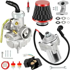 Eo-pz20-dj Eopoayi Pz20 Carburetor 3 Bolt Starter Kit For 110cc 125cc Ssr 4 Stroke Pit Dirt Bike