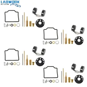 La1063848cm F8-018664 4 X Cb750 Cb 750 K4 Carburetor Rebuild Repair Kit And Float For Honda 69-76