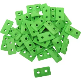 512-48 Fast-trac Extra Large Backer Plates - Green Twin 48/pack