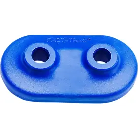 551spb-48 Fast-trac Backer Plates - Blue Double 48/pack