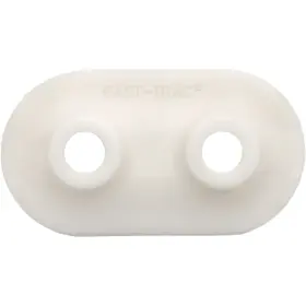 556spw-24 Fast-trac Backer Plates - White Double 24/pack