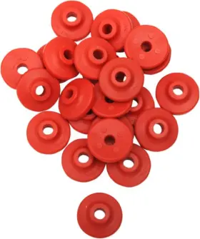 605rr-96 Fast-trac Air Lite Round Xl Backer Plates Red 5/16 Inch Thread 96