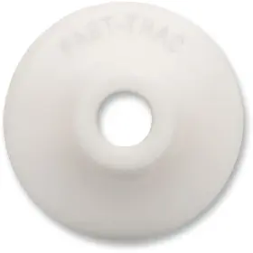 656spw-24 Fast-trac Backer Plates - White Single 24/pack