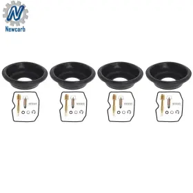 Nc1010988 Findmall 4 Carburetor Carb Repair Kit Diaphragms For Kawasaki Ninja 900r 1984 1985 1986