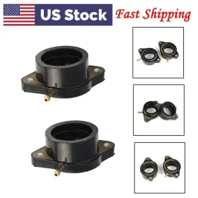 Flashbuyeasyusa 550726279803 Carb Carburetor Intake Manifold Boots For Yamaha Xs650sg/sh Special 1980-1981