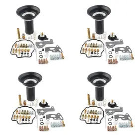 Flashbuyeasyusa 550746422340 4 Sets Carb Carburetor Rebuild Kits Plunger Fit Yanaha V-max 1200 1985-2000 1986