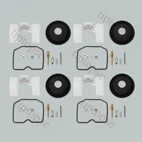 For Eliminator 600 Zl600 86-87 95-97 Carburetor Repair Kit With Diaphragm Float 1986-87 1995-97