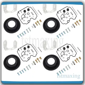 Fzr600r For 26-1679 1990-99 Yamaha Carburetor Repair Kit With Carb Diaphragm Float