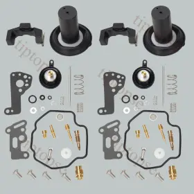 A-5471z For Virago 535 Yamaha Xv535 1990-01 Carburetor Repair Rebuilt Kit Plunger Float