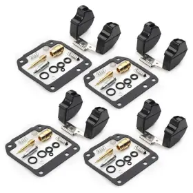 Fortodayy 550753212347 4set Carburetor Repair Kit Carb Rebuild Float Sets For Yamaha Fz600 Yx600 Radian