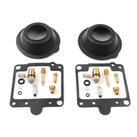 Fortodayy 550753220885 2 Sets Carburetor Rebuild Kit Plunger Diaphragm For Xv750 Virago 750