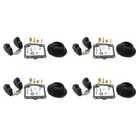 Fortodayyus 550729236117 Carburetor Repair Carb Float Diaphragms 4set For Yamaha Xs1100l Xs1100s Xs1100