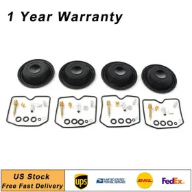 Fortodayyus 550729252438 Carburetor Rebuild Kit Repair Vacuum Diaphragm Fit Suzuki Gsf600 S Bandit Us