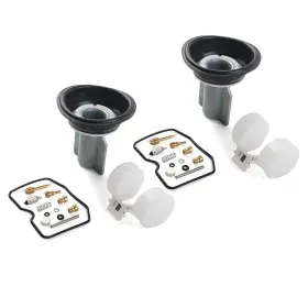 Fortodayyus 550729749891 Carburetor Repair Kit Plunger Diaphragm Fit For Kawasaki Ex500 Gpz500 Ninja 500r