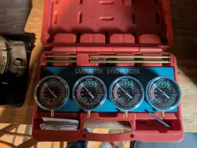 D6528 Freetec Motorcycle Vacuum Carburetor Synchronizer