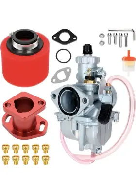 Hyq-006-212-red Fvrito Performance Vm22 26mm Carburetor Carb For Predator 212cc 196cc Coleman Ct200u