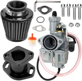 Hyq005-212hei Fvrito Vm22 26mm Carb For Predator 212 Carburetor 212cc 196cc Coleman Black