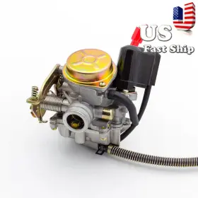 Fx-hyq-gy650-r1j-190731-1 Fxcnc Gy6 60cc 80cc Carb Moped Scooter Fit 50cc Motorcycle Carburetor 4-stroke