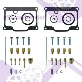 189-4769 G532carburetor 2pcs Polaris Indy Xlt 600 1996-1998 Carburetor Repair Kit-us Stock