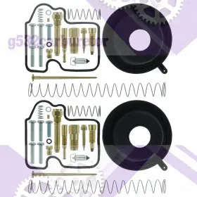 Crk-23007 G532carburetor 2x For Kawasaki Prairie 650 Kvf650a 2002-2003 Carburetor Repair Kit Diaphragm-us