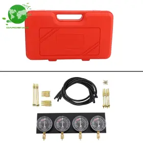 1360590 Gardenice Carb Sync Gauge Set Adjustable Balancer Fuel Vacuum Carburetor Synchronizer Kit