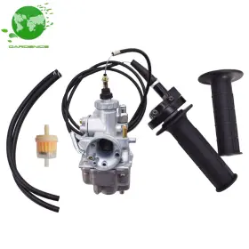 611016 Gardenice Carburetor And Handle Grip Bar Throttle Cable For Yamaha Ttr125 Ttr125le Ttr125e