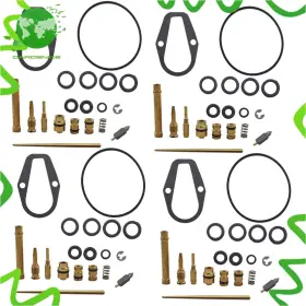 H039-4-b Gardenice 4 Set Carburetor Carb Rebuild Repair Kit For 1974-1976 Honda Cb550 Cb550f Cb550k
