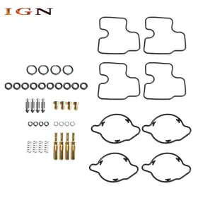 Ign1664100 Genrics 4 Pcs Carburetor Rebuild Kit For Honda Cbr900rr Sc33 Bj 1996 1997 1998 1999