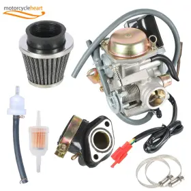 Ign949956 Genrics For Gy6 150cc Atv Go Kart Scooter Kazuma Taotao Sunl 24mm Carburetor Carb