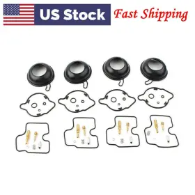 Goodnewstoreusa 550714176992 Carb Carburetor Rebuild Kit Diaphragm Rubber For Honda Vfr750f 1994-97 Vfr 750 F