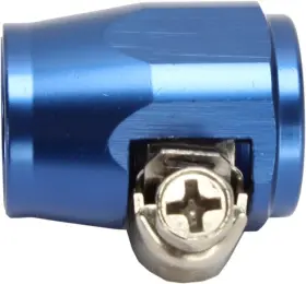 P936-07db Goodridge Braided Fuel/oil Hose Finisher 5/16 Inch 3/8 Aluminum Blue