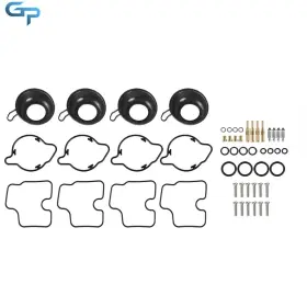 Gre96830 Greatparts New For Honda Cbr600f4 1999-2000 4pcs Carburetor Repair Kit Plunger Diaphragm