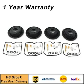 Gzyf 310003246078 Carburetor Rebuild Kit Repair Vacuum Diaphragm 4pcs For Suzuki Gsf600 S Bandit