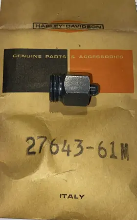 27643-61m Harley Aermacchi Sprint Crtt Crs Nos High Speed Jet Cap 15mm Hex