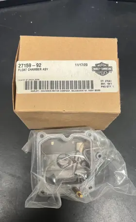 27159-92 Harley-davidson Float Bowl Keihen Carb Hd # 1992-1998 Big Twins