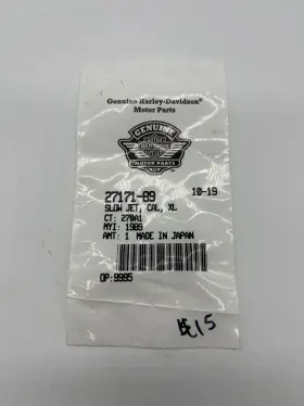 27171-89 Harley-davidson Carburetor Slow Jet - Part #