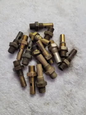 27382-33 Harley-davidson Linkert Carburetor Float Bowl Fuel Inlet Seat Lot