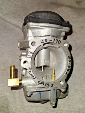 Harley-davidson 27415-99 Like New Cv Carb All Twin Cams With Cruise 45/190 Rebuilt K1