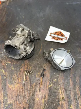27466-78 Harley-davidson Shovelhead Big Twin Ironhead Keihin Carburetor Carb Amf Parts #568