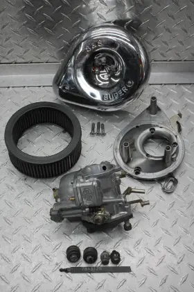 7813129 Harley-davidson 1990 Electra Glide Classic Flhtc S&s Super Carburetor Set