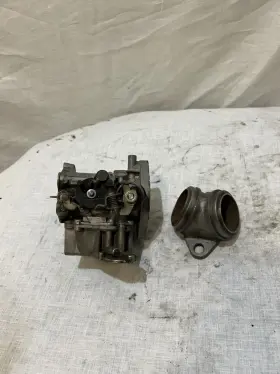 B83f Harley-davidson Amf Carburetor And Manifold Shovelhead Vintage Incomplete
