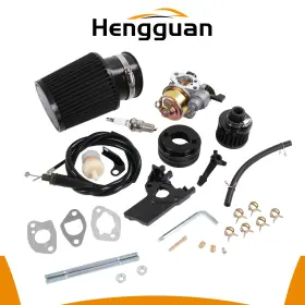 Gre113205 Hengguangauto Carburetor Air Filter Adapter Intake Spark Plug Kit For Predator 6.5 Hp 212cc