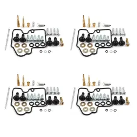 Hkseller-au 550742200225 Us 4 Sets Carburetor Carb Repair Rebuild Kit For 1999-2002 Yamaha Yzf R6 600