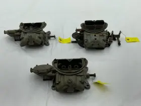 4382-4383 Holley 1970 440 6 Six Pack Carbs Carburetors 4 Speed Spd Manual Mopar E And B Body Cuda