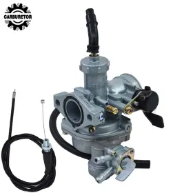 Hgf46044 Home-garden-fix Carburetor And Throttle Cable Kit For Honda 1980-1986 Ct110 Trail